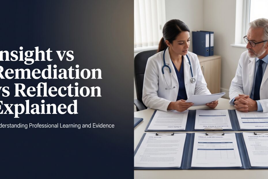 Insight vs Remediation vs Reflection Explained