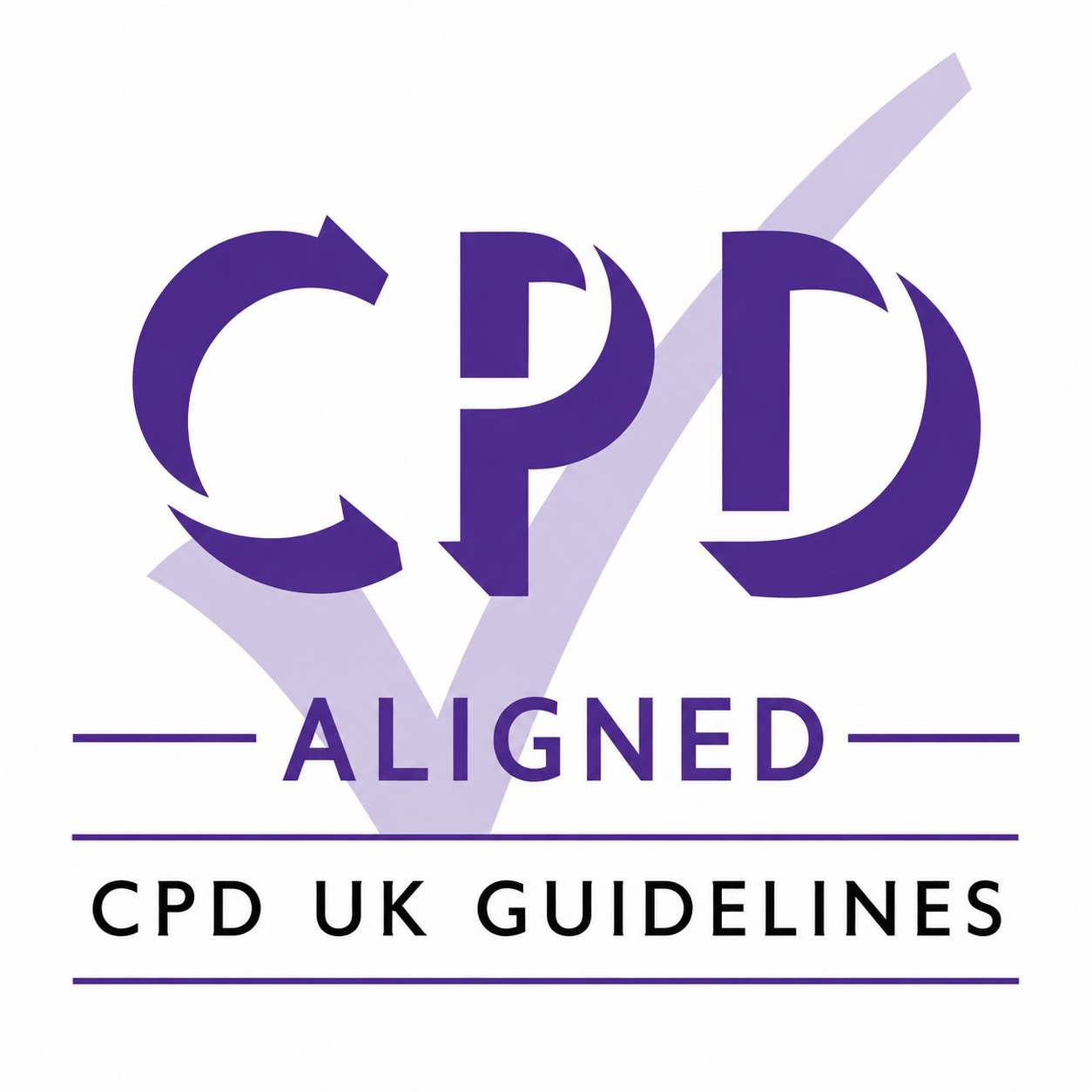 Structured CPD aligned with CPD UK guidelines