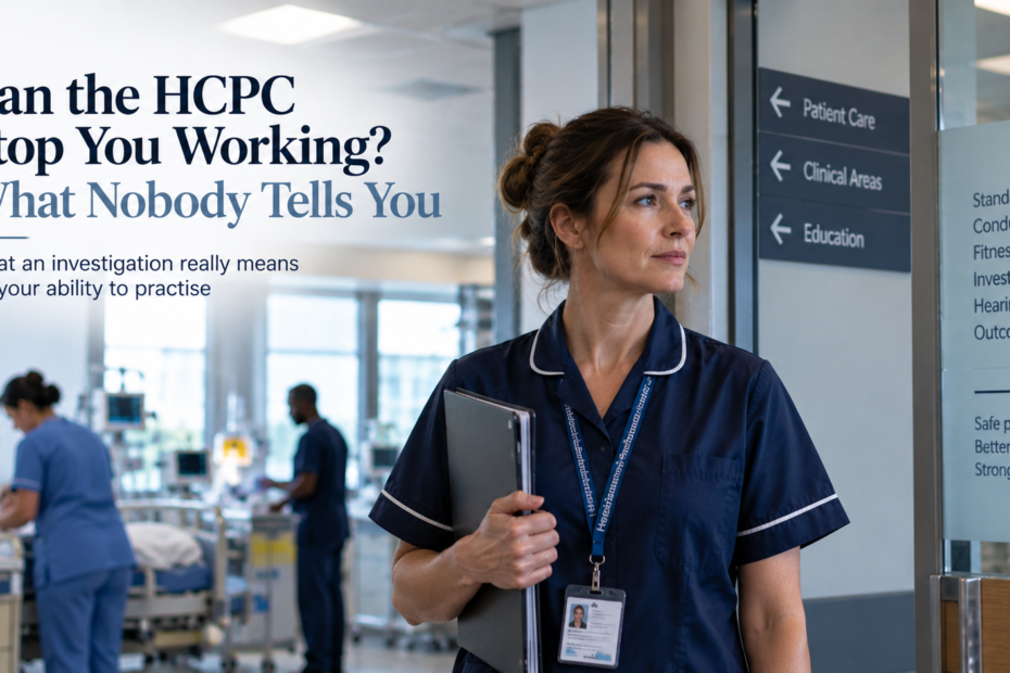 Can the HCPC Stop You Working? What Nobody Tells You